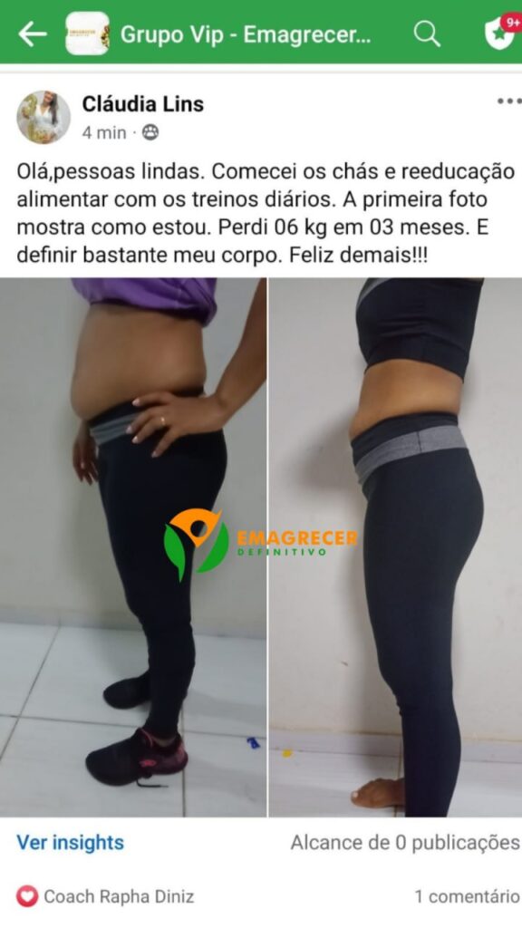 Resultados Cláudia Emagrecer Definitivo