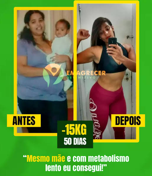 Menos 15 kg em 50 dias